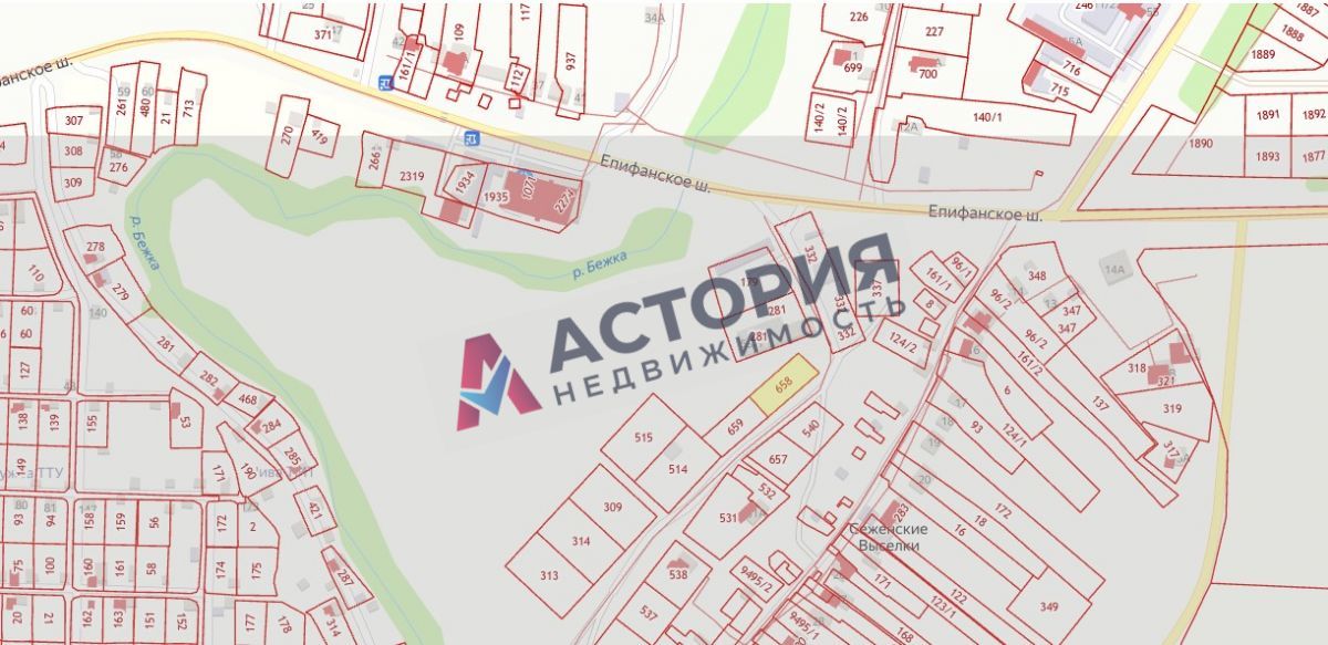 Сеженские Выселки, Земли населенных пунктов, 8 сот