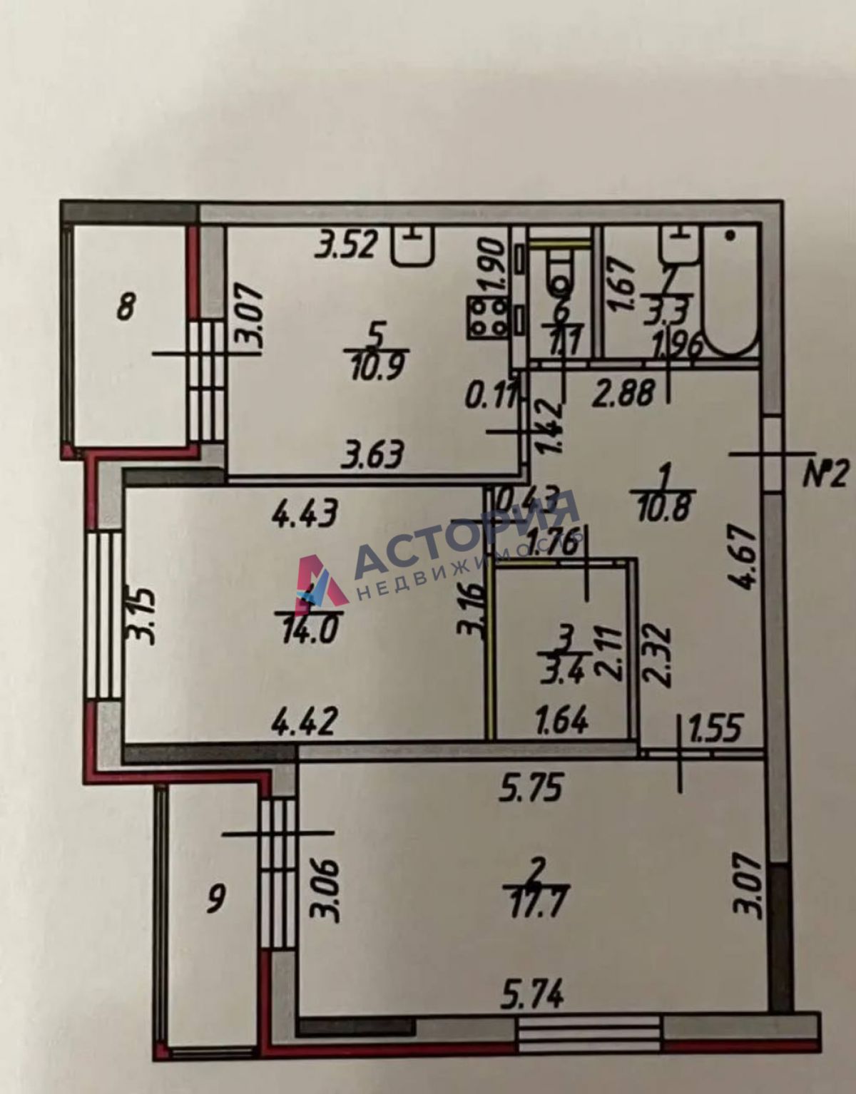 Конструктора Грязева ул 4, 2к, 1/21