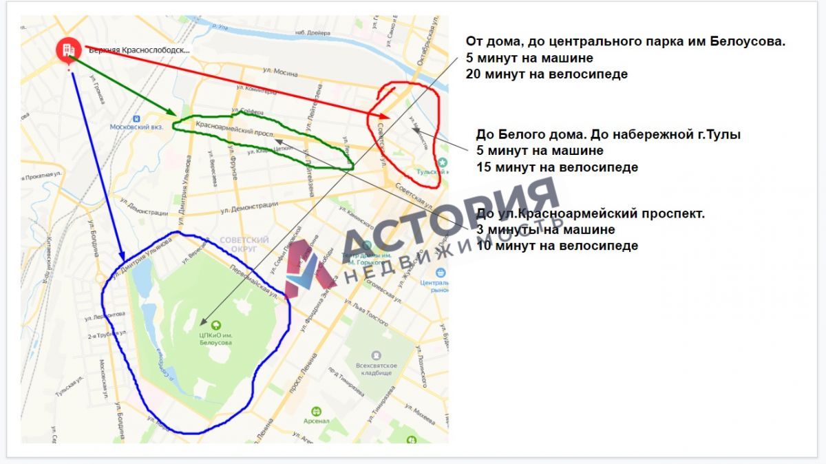 ул Верхняя Краснослободская, 180 кв.м., 7 сот
