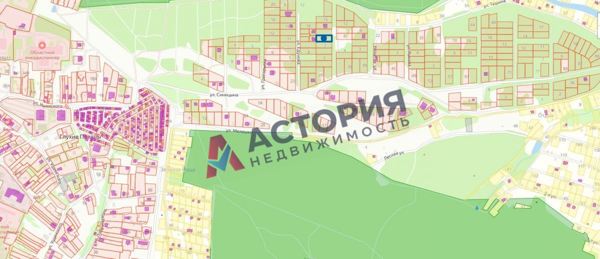 Ерофеевского ул, Земли населенных пунктов, 11 сот