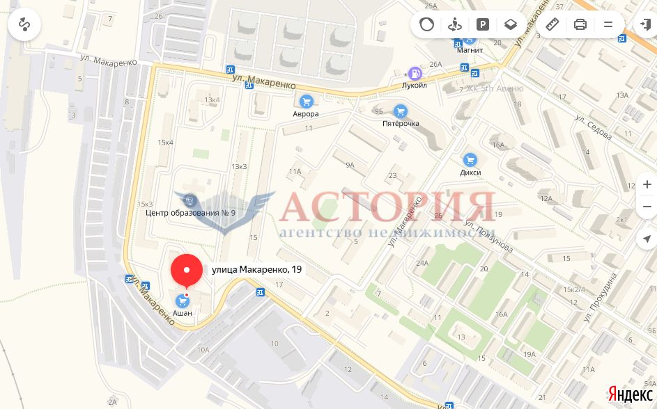 Макаренко ул 19, 20.00 кв.м.