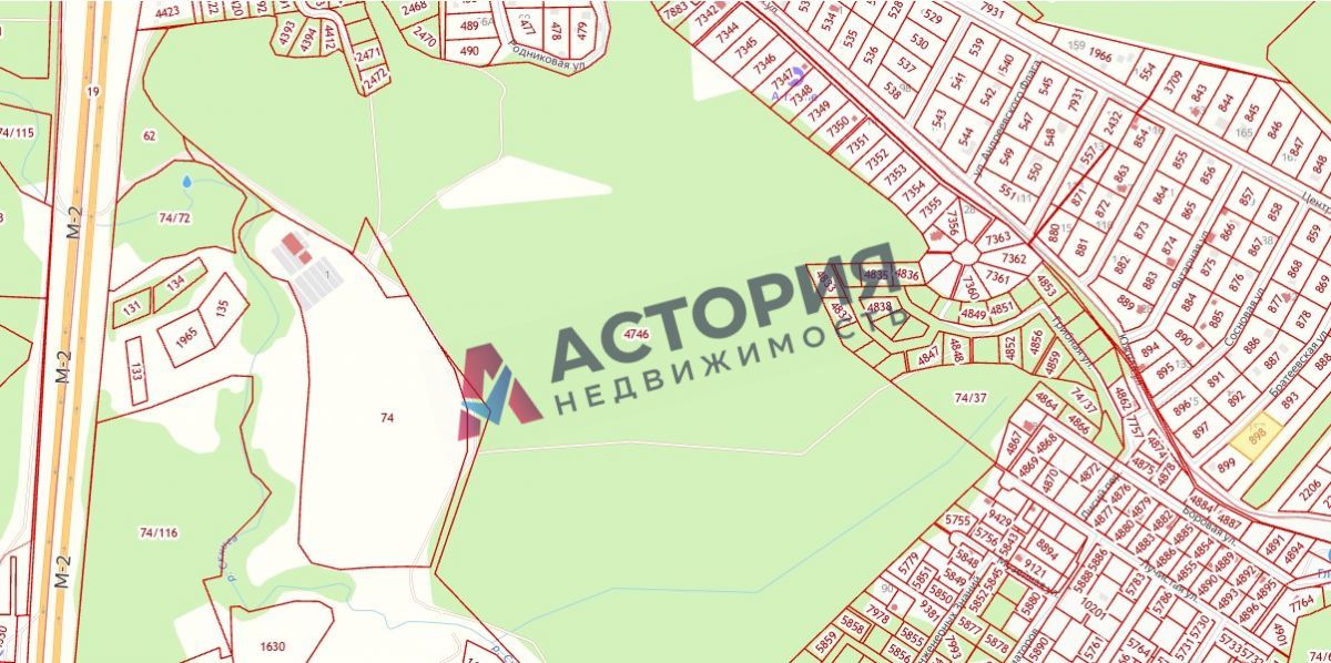 Заокский р-н, д. Азаровка, Земли С/Х назначения, 20 сот